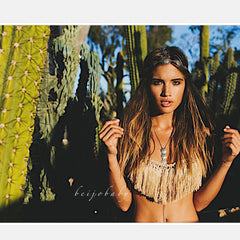 original sand dollar fringe bikini