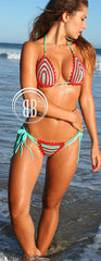 Fire crochet bikini
