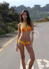 summer sunset bikini