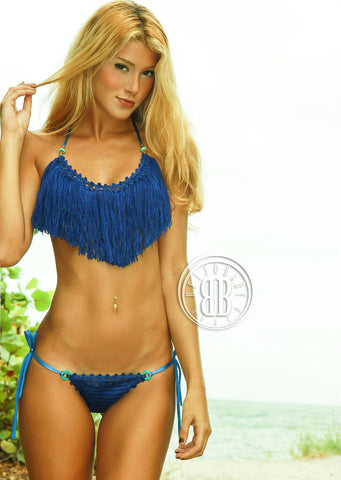 mahila fringe bikini