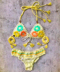 floratta collection crochet bikini
