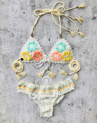 floratta collection crochet bikini